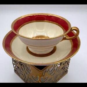 Antique Minton England Tiffany& Co Tea Cup and Saucer